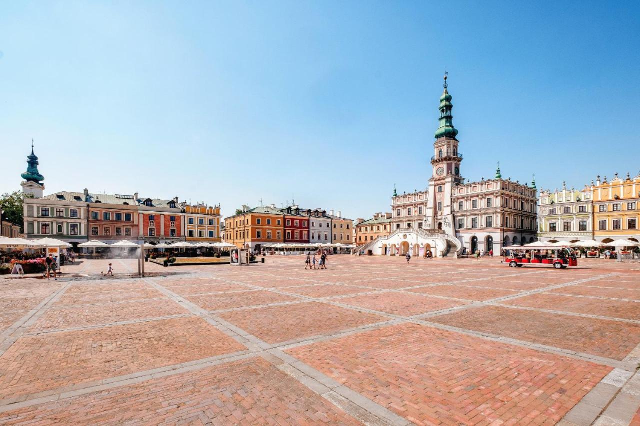 Apartamento Apartament Turkusowy Zamość Exterior foto